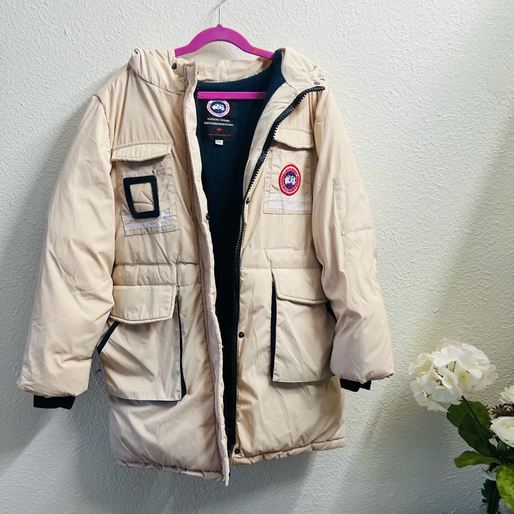 Kids Puffer Jacket style Canada Goose - Picture 6 of 9